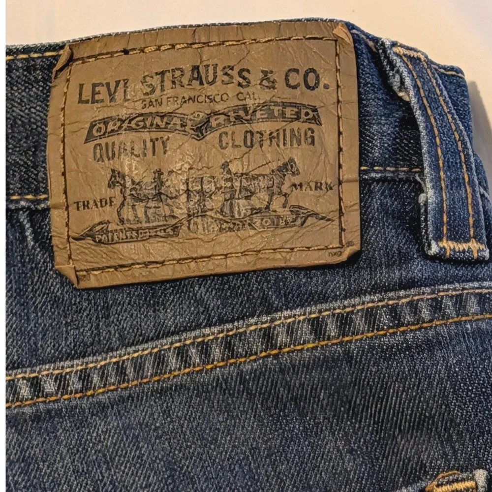 Levis 511 Skinny Jeans Mens 31x30 Dark Wash Blue Denim 100% Cotton